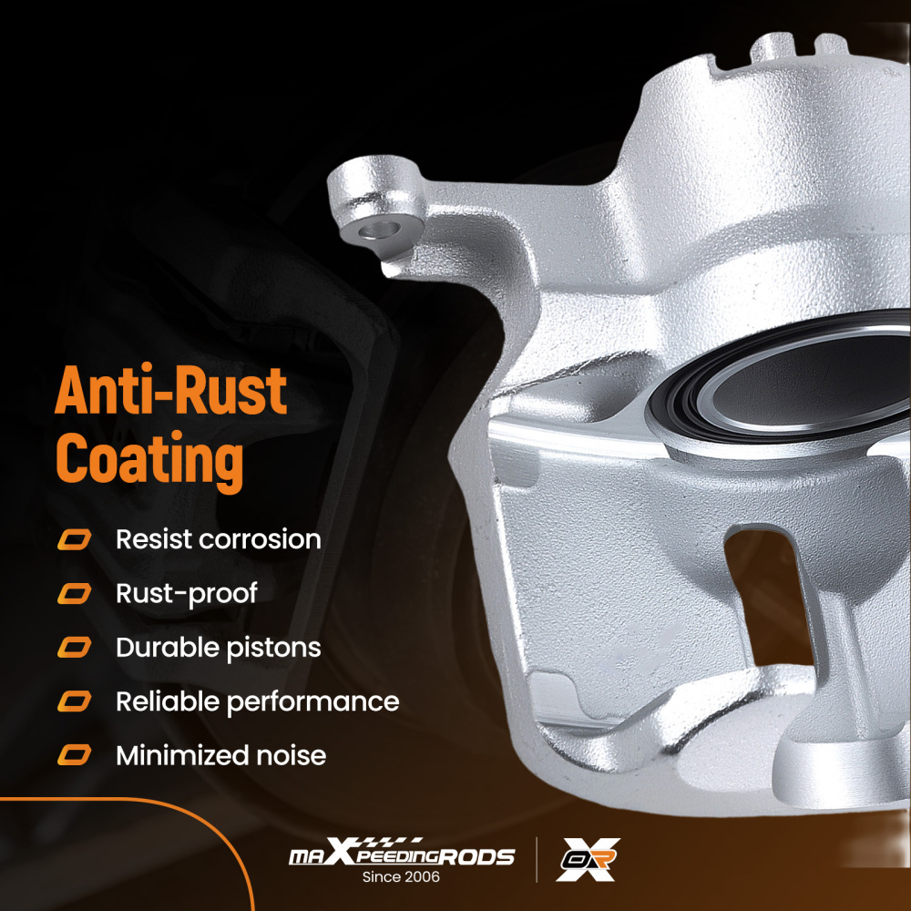 Front Left Right Brake Caliper compatible for Nissan Qashqai MK I 2007-13 X-Trail T31 60mm