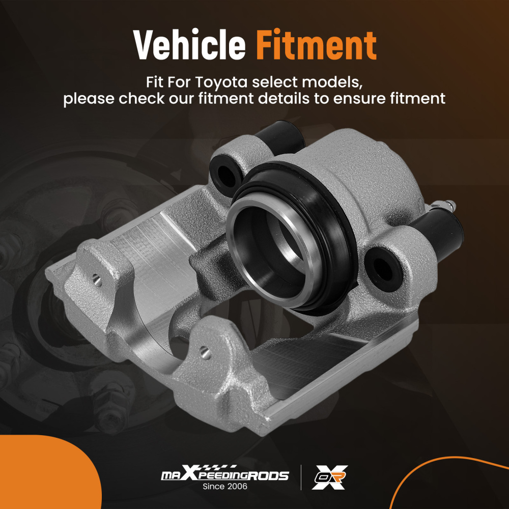 Right Side Front Caliper compatible for Toyota Yaris Vitz P9 P13 05-On 477300D070 421322