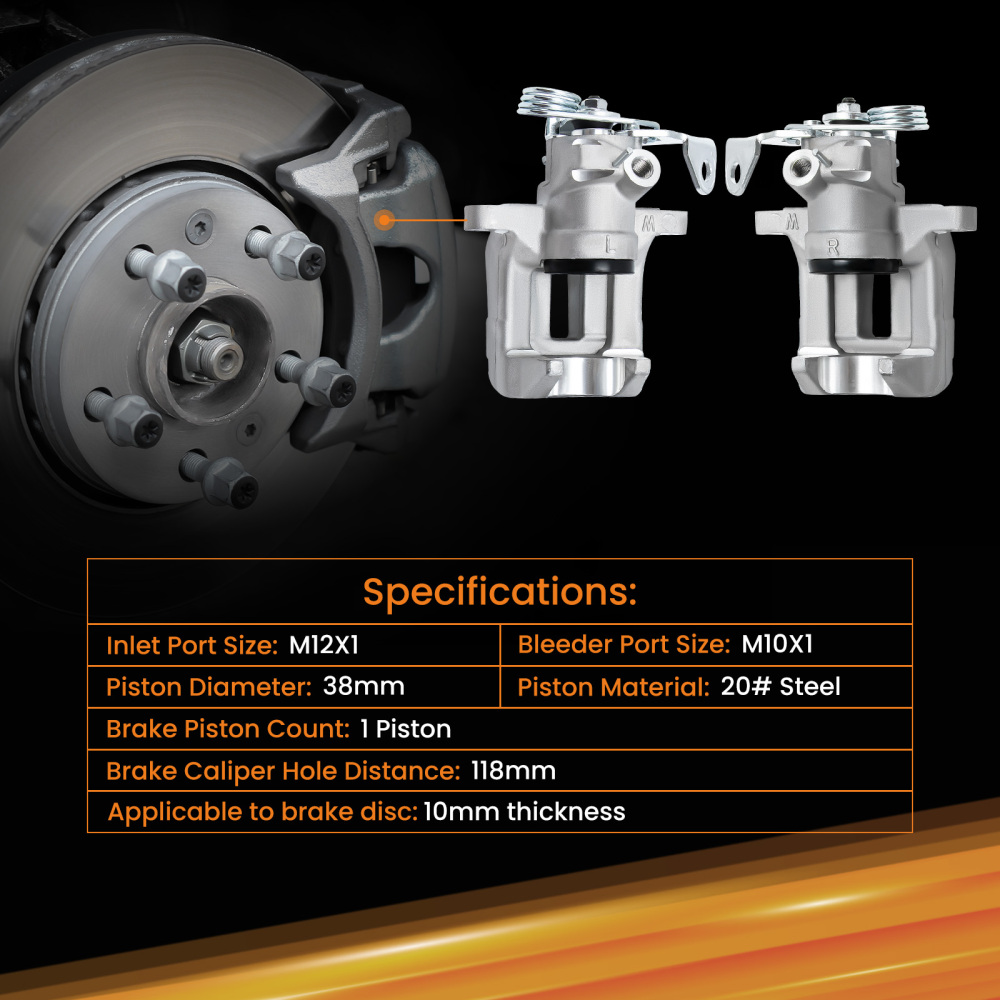 Étrier De Frein arrière gauche droite compatible pour Audi A4 8D A6 4B compatible pour VW Passat 8E0615423