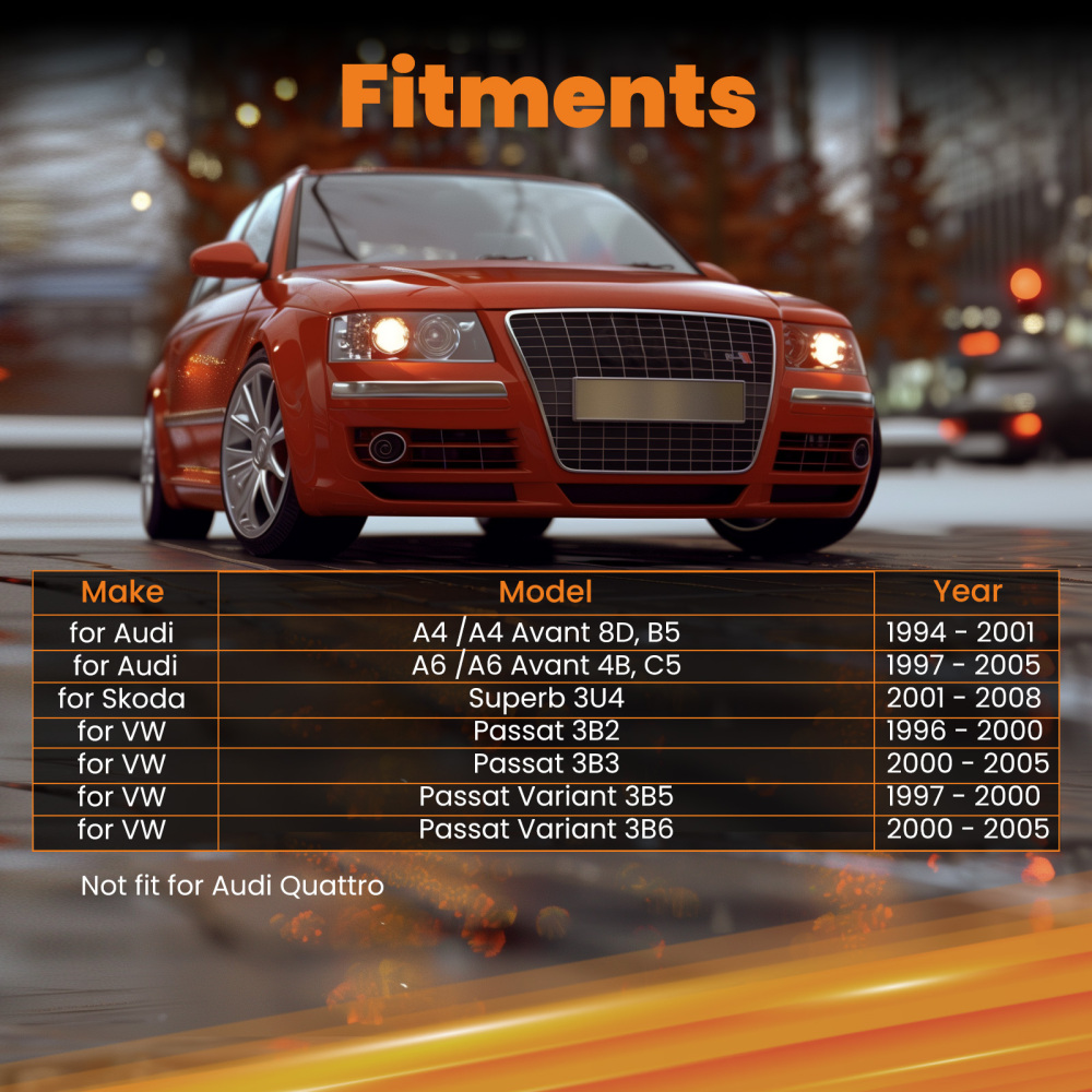 Étrier De Frein arrière gauche droite compatible pour Audi A4 8D A6 4B compatible pour VW Passat 8E0615423