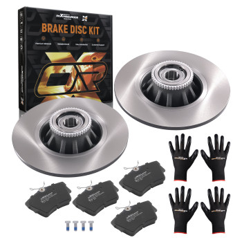 Brake Discs Pads Kit Posteriore compatibile per Renault Trafic II 1.9L 2.0L 2.5L 01-14