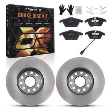 Dischi + Pastiglie Anteriore compatibile per Seat Toledo Leon Altea 1.4L-2.0L 8J0698151C