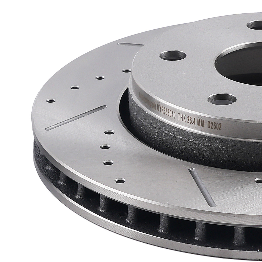 Front Rear Brake Rotors and Pads Set compatible for Jeep Wrangler 2007-17/Wrangler JK 2018