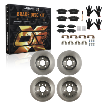 Dischi + Pastiglie Ant Post compatibile per Mercedes-Benz Classe A/B 1694200420 2004-2012