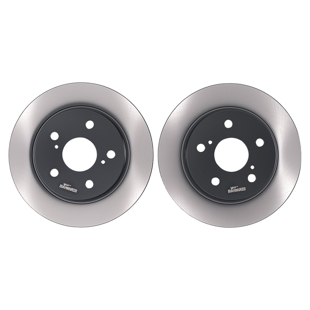 Rear Brake Discs Pads Set compatible for Toyota Auris E15/Compatible for Corolla E14/Compatible for Corolla E15 2006-2013