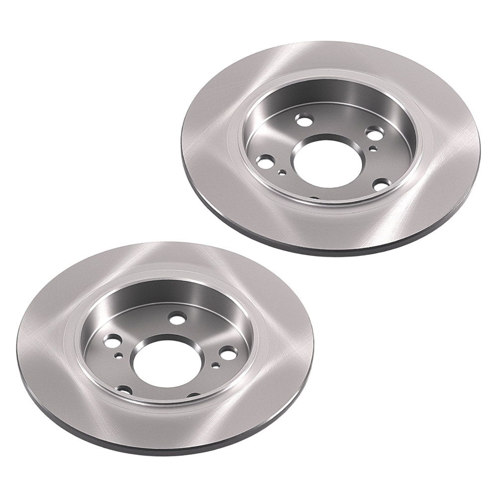 Rear Brake Discs Pads Set compatible for Toyota Auris E15/Compatible for Corolla E14/Compatible for Corolla E15 2006-2013
