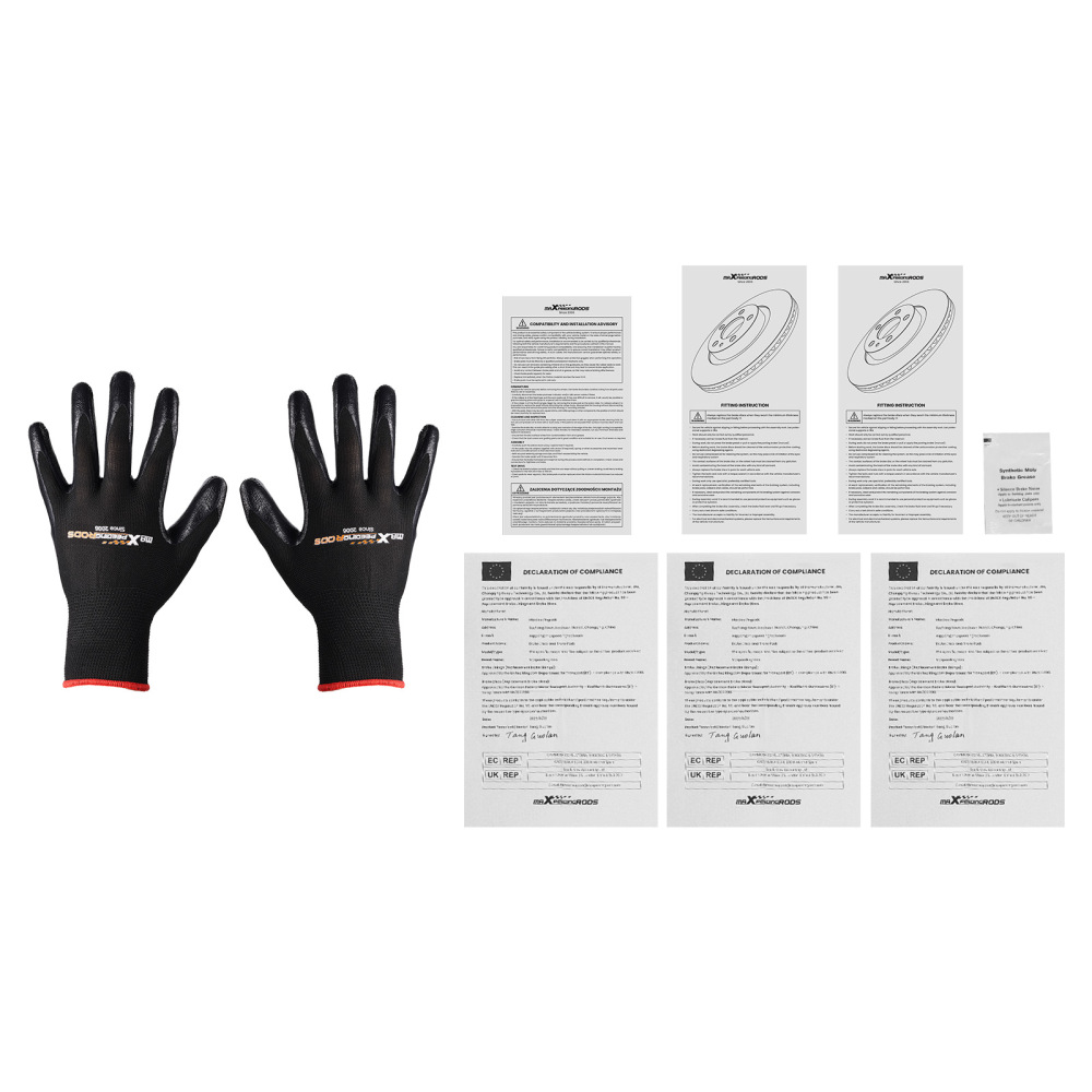 Anteriore Dischi 330mm + Pastiglie Freno compatibile per Mercedes-Benz GLK-Klasse X204 CDI