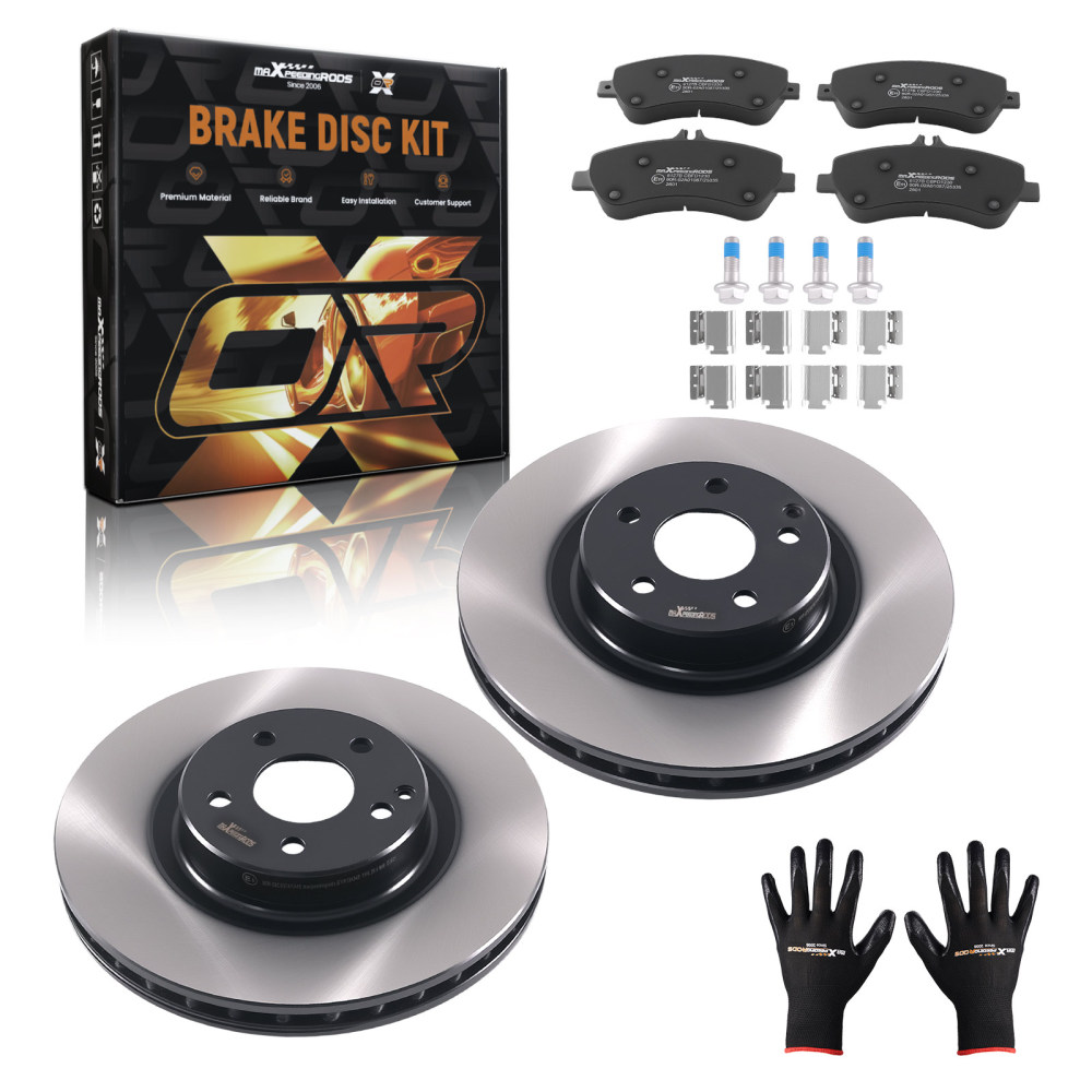 Anteriore Dischi 330mm + Pastiglie Freno compatibile per Mercedes-Benz GLK-Klasse X204 CDI