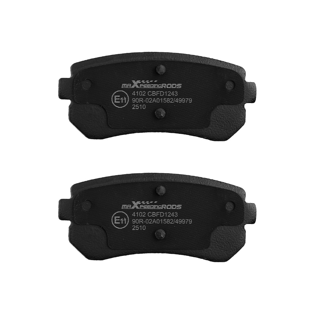 Rear Brake DiscsBrake Pads compatible for Hyundai i30 ix35/Compatible for Kia Ceed Pro CeeD ED Sportage