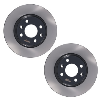 Front Brake Discs Pads Set compatible for Dacia Sandero/Compatible for Renault Clio 2008-2015 402062212R