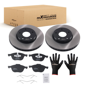 Front Brake Discs Pads Kit compatible for Ford Focus Estate Van 2004-2011 1223665