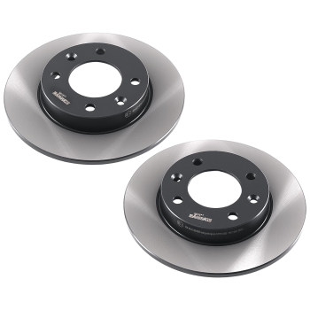 Brake Discs+Brake Pads Rear compatible for Peugeot 307 SW/Compatible for Citroen C4 2002-2011 1E0698451B