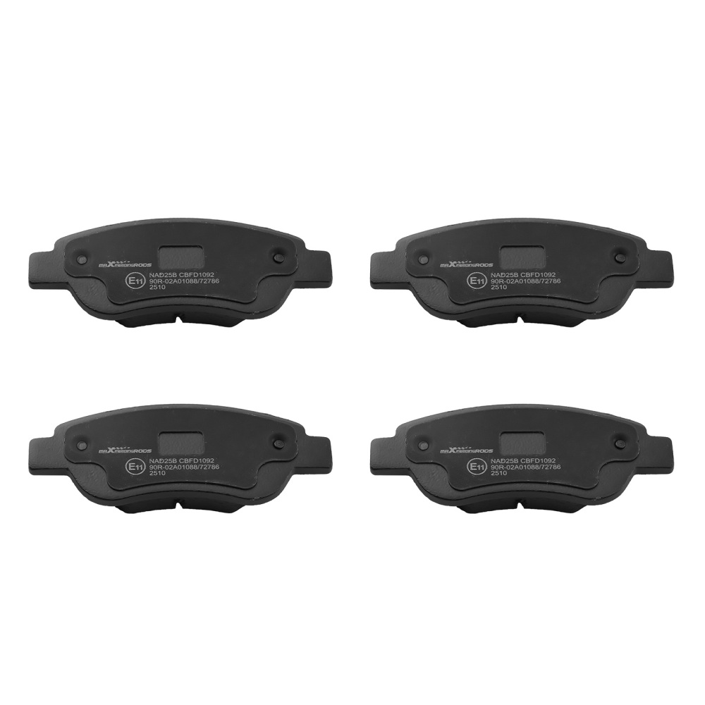 Brake DiscsBrake Pads Front 247mm compatible for Citroën C1 PM, PN 2005-2014 424955