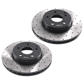 Front Brake DiscsPads compatible for Mercedes C Class C204/S204 2007-2023 2044212812