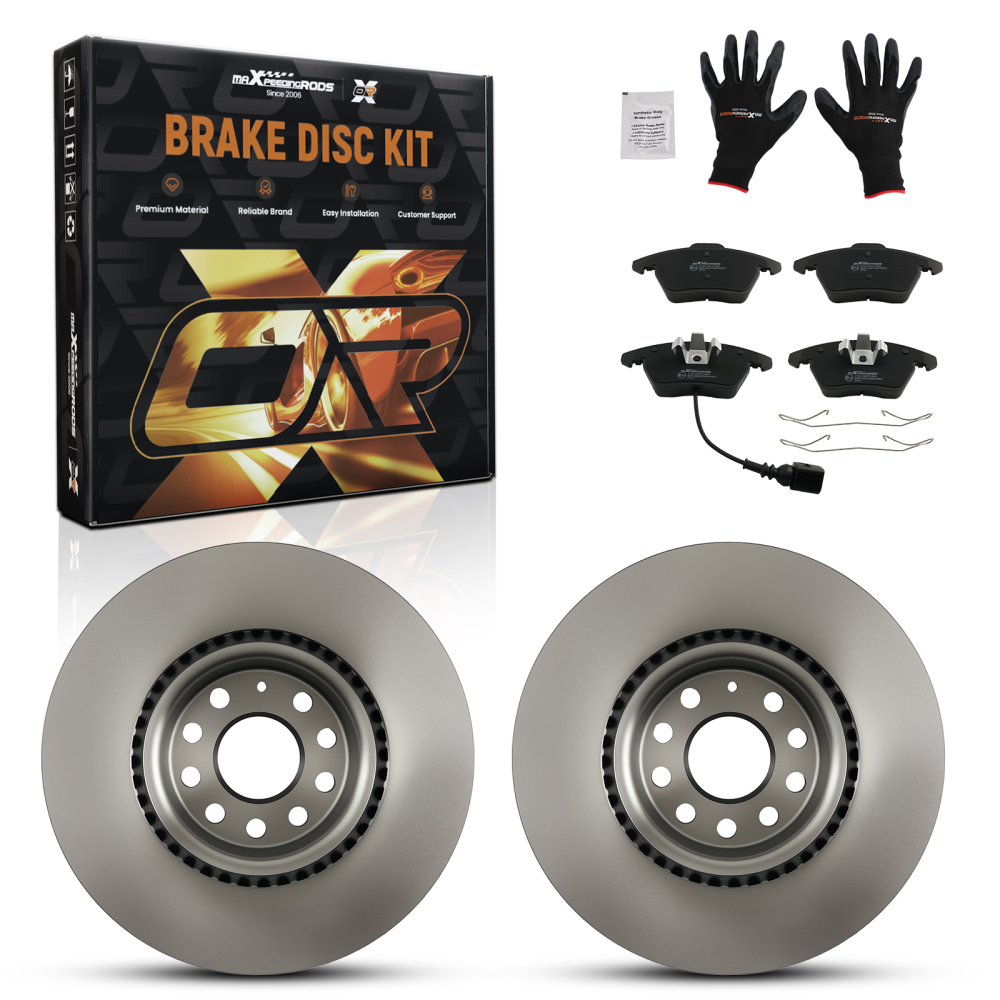 Dischi e Pastiglie Anteriore compatibile per Audi A1 8XK A3 8P1 compatibile per Seat Altea compatibile per Skoda VW 312mm