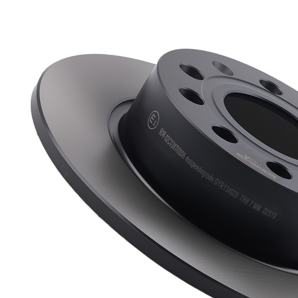 254.7mm Rear BrakeDiscs Pads compatible for Audi A3 2003-2013/Compatible for Seat Altea 2004-2015