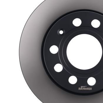 254.7mm Rear BrakeDiscs Pads compatible for Audi A3 2003-2013/Compatible for Seat Altea 2004-2015