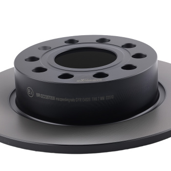 254.7mm Rear BrakeDiscs Pads compatible for Audi A3 2003-2013/Compatible for Seat Altea 2004-2015