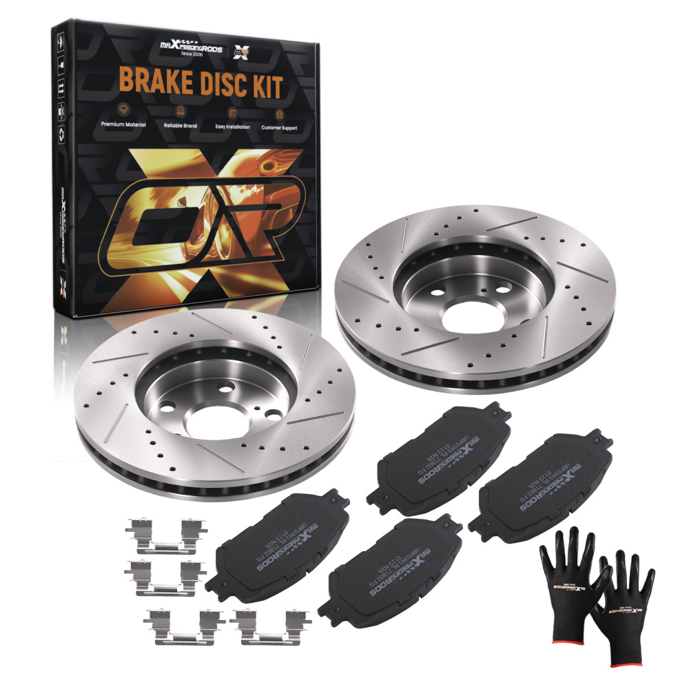 Front Brake Rotors and Pads Set compatible for Toyota Camry 2002 2003 2004-2006 S31050 D908