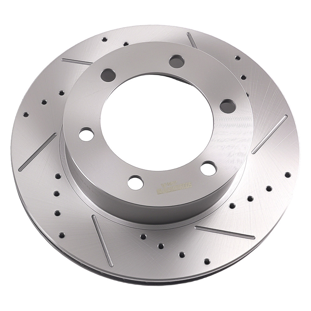 Front Drilled Slotted Brake Rotors Pads compatible for Toyota Tacoma 1999-2004 S31165 D799