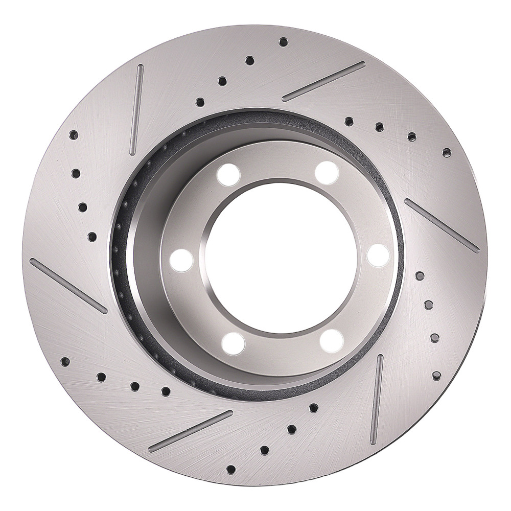 Front Drilled Slotted Brake Rotors Pads compatible for Toyota Tacoma 1999-2004 S31165 D799