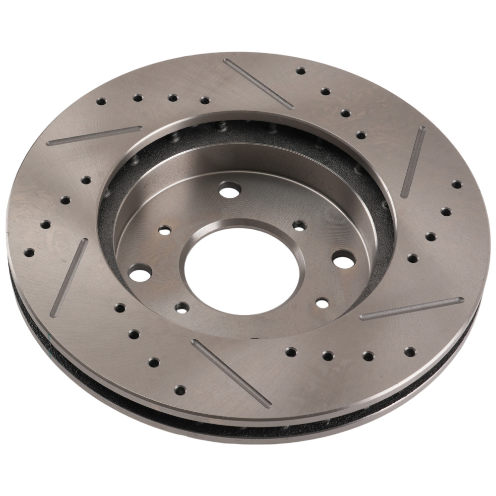 Front Brake Rotors + Ceramic Brake Pads compatible for Honda Accord 1998-2002  Sedan 2.3L