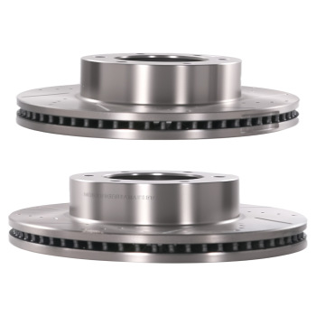 Front Brake Rotors and Pads Set compatible for Toyota Sequoia 2001-2007/Compatible for Tundra 2000-2006