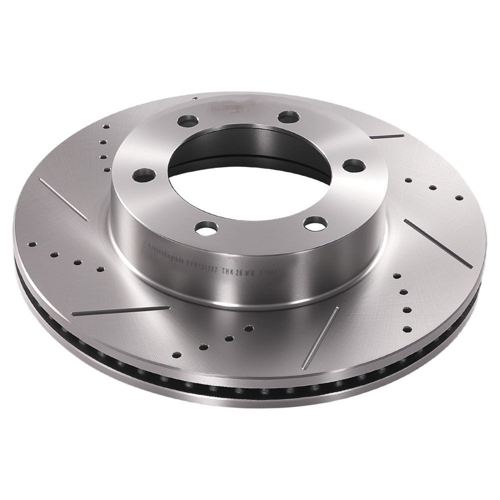 Front Brake Rotors and Pads Set compatible for Toyota Sequoia 2001-2007/Compatible for Tundra 2000-2006