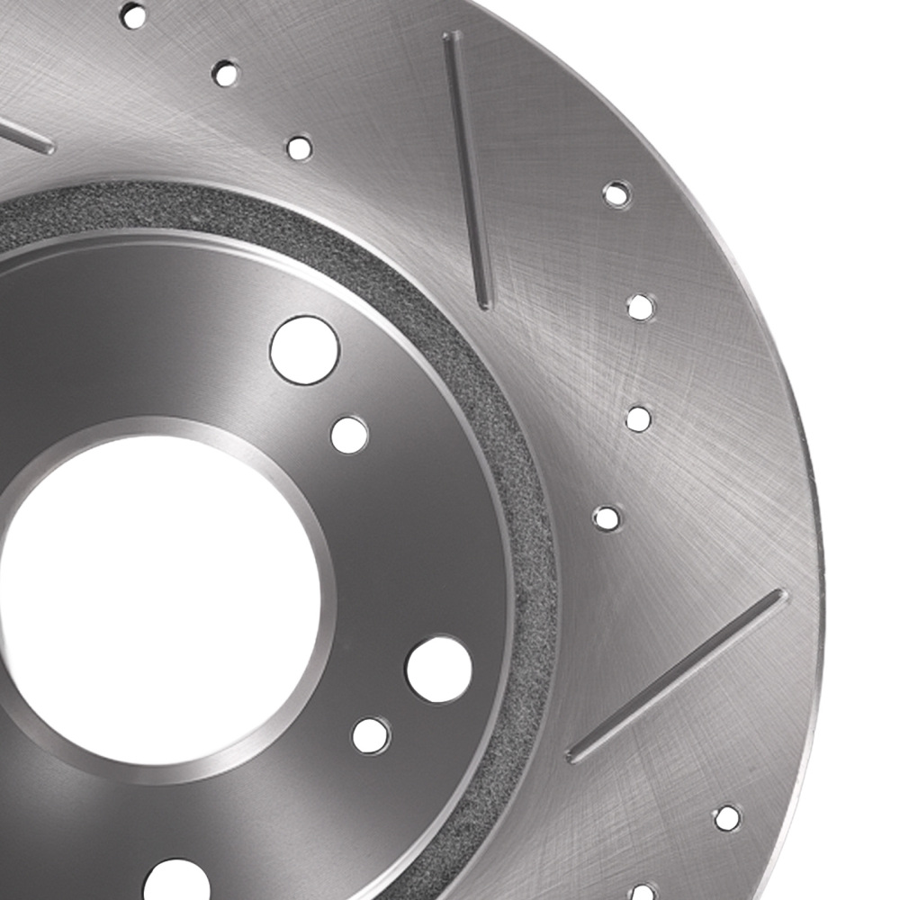 Front Brake RotorsCeramic Pads Kit compatible for Honda Civic 2006-2011 DX DX-G EX EX-L