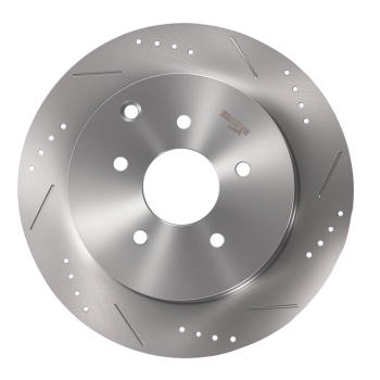 Rear Brake Rotors and Pads Set compatible for Infiniti FX35 FX37 FX45 JX35 2003-2013 31348