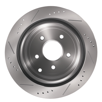 Rear Brake Rotors and Pads Set compatible for Infiniti FX35 FX37 FX45 JX35 2003-2013 31348