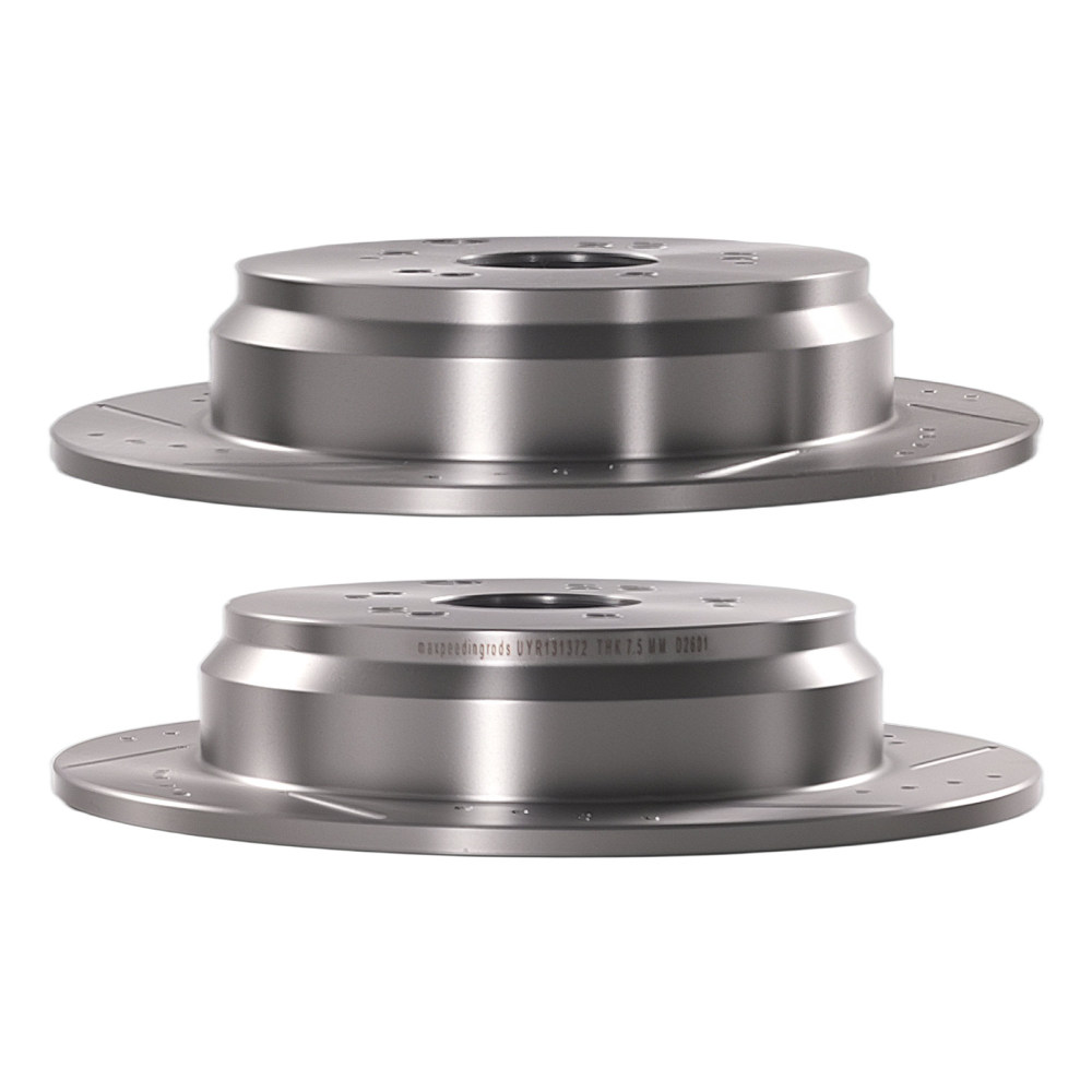 Rear Brake Rotors and Pads Kit compatible for Honda CR-V 2005-2016 compatible for Acura RDX 2010-18 S31372