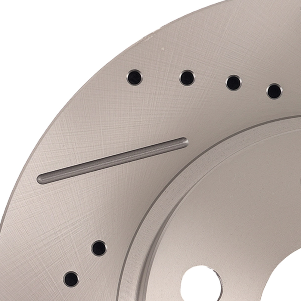 Front Drilled Slotted Brake Rotors Pads compatible for Toyota Prius 2004 2005 2006-2009