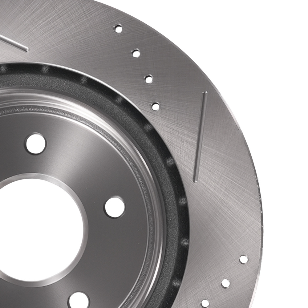 Rear Brake RotorsCeramic Pads Set compatible for Infiniti G37 2009-2013/M35 2006-2010