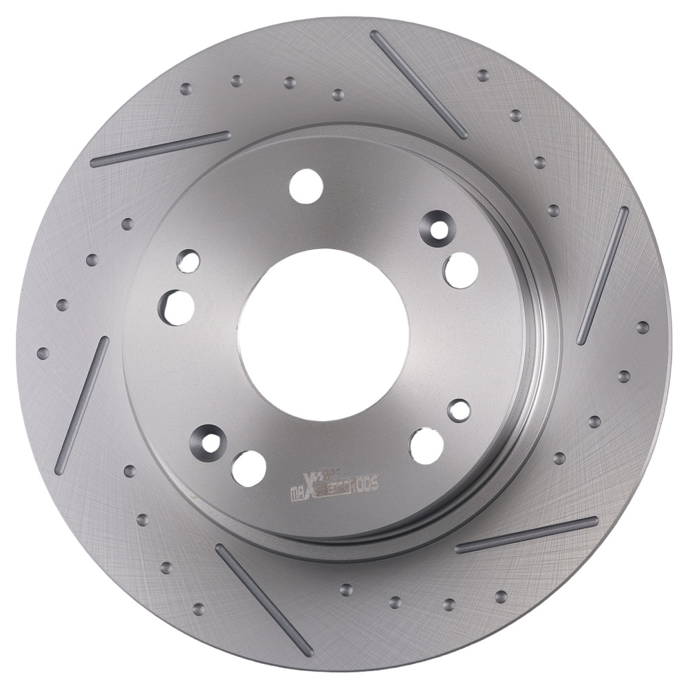 Rear Brake Rotors And Pads Set compatible for Acura ILX 2013-2015/CSX 2006-2011 w/Hardware