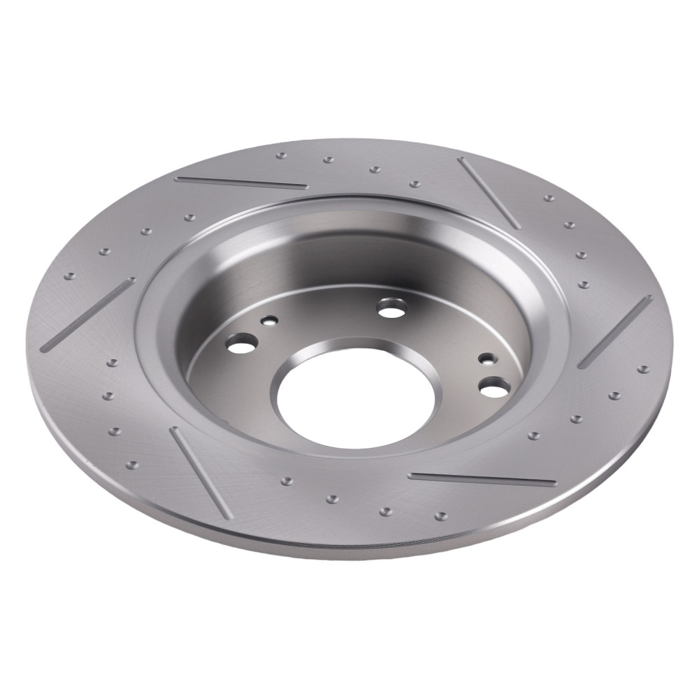 Rear Brake Rotors And Pads Set compatible for Acura ILX 2013-2015/CSX 2006-2011 w/Hardware