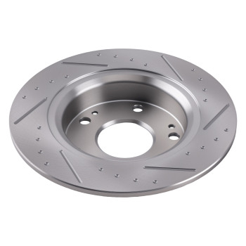 Rear Brake Rotors And Pads Set compatible for Acura ILX 2013-2015/CSX 2006-2011 w/Hardware