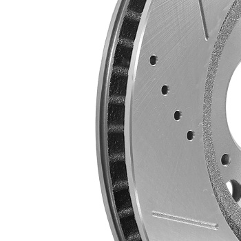 Front DrilledSlotted Brake Rotors+Pads compatible for Lexus ES350 2007-2018 S-31434