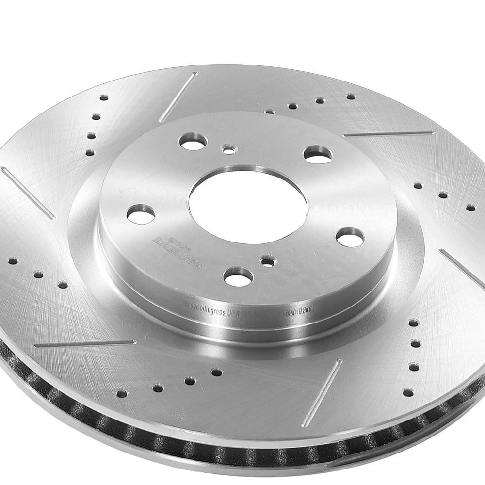 Front DrilledSlotted Brake Rotors+Pads compatible for Lexus ES350 2007-2018 S-31434