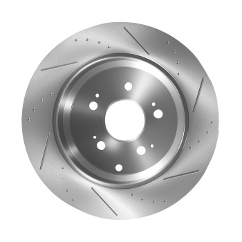 Rear Brake Rotors and Pads Set compatible for Acura MDX 2007-13/ZDX 2010-13 compatible for Honda Pilot