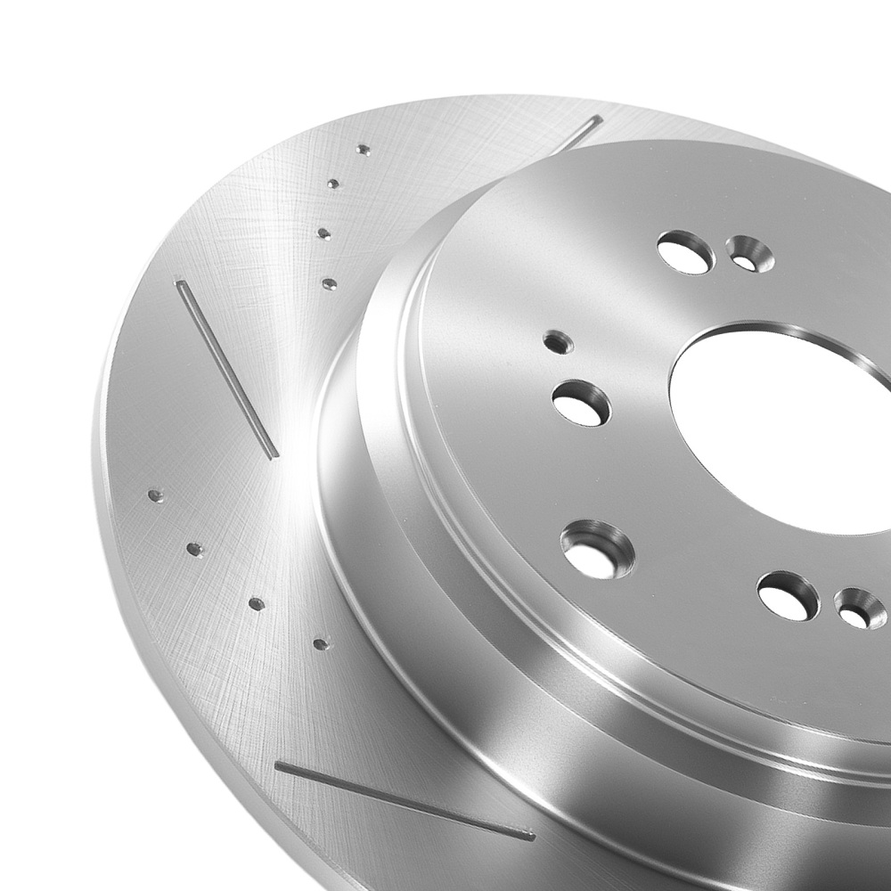 Rear Brake Rotors and Pads Set compatible for Acura MDX 2007-13/ZDX 2010-13 compatible for Honda Pilot