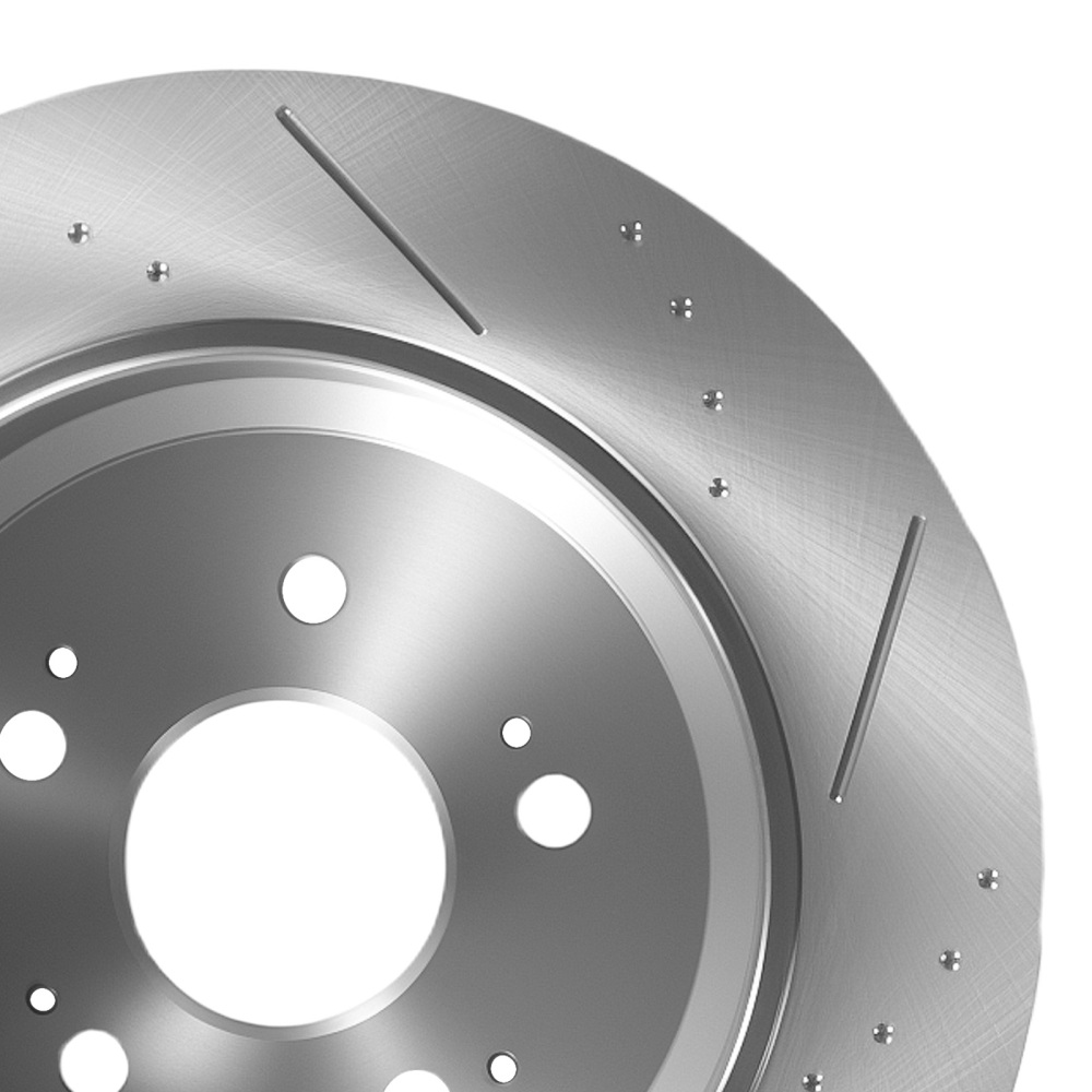 Rear Brake Rotors and Pads Set compatible for Acura MDX 2007-13/ZDX 2010-13 compatible for Honda Pilot