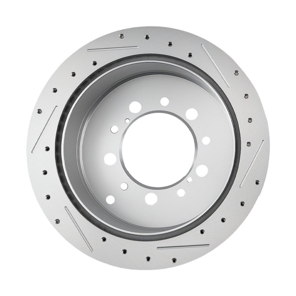 Rear Brake Kit Rotors Calipers Pads compatible for Toyota Tundra Sequoia 2007-2016 S-31483