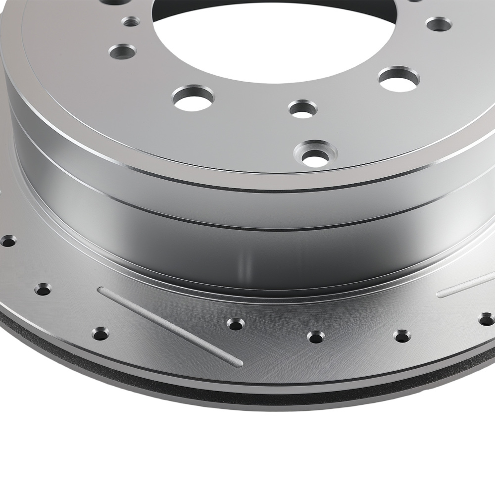 Rear Brake Kit Rotors Calipers Pads compatible for Toyota Tundra Sequoia 2007-2016 S-31483