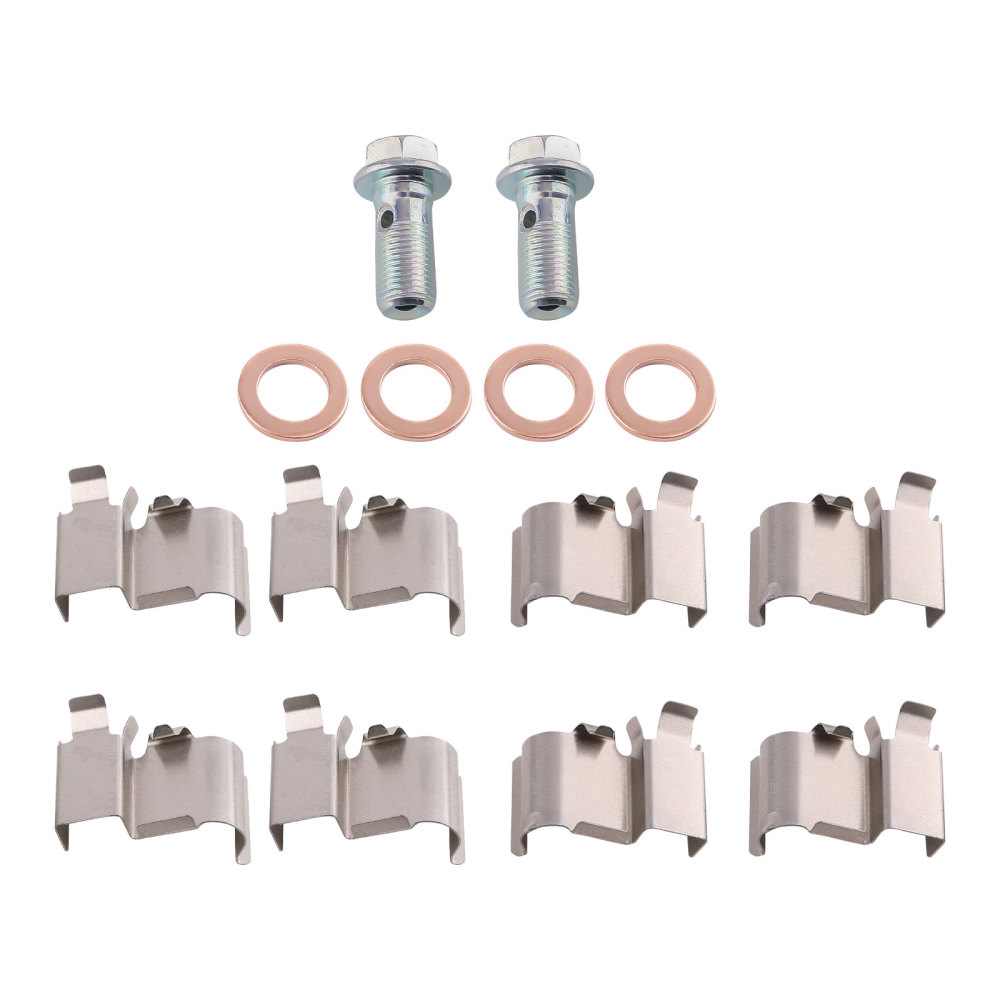 Rear Brake Kit Rotors Calipers Pads compatible for Toyota Tundra Sequoia 2007-2016 S-31483