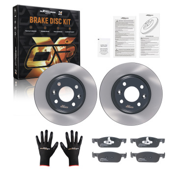 Front Brake Discs Pads Set compatible for Dacia Sandero/Compatible for Dacia Logan 2013-2023 402062212R