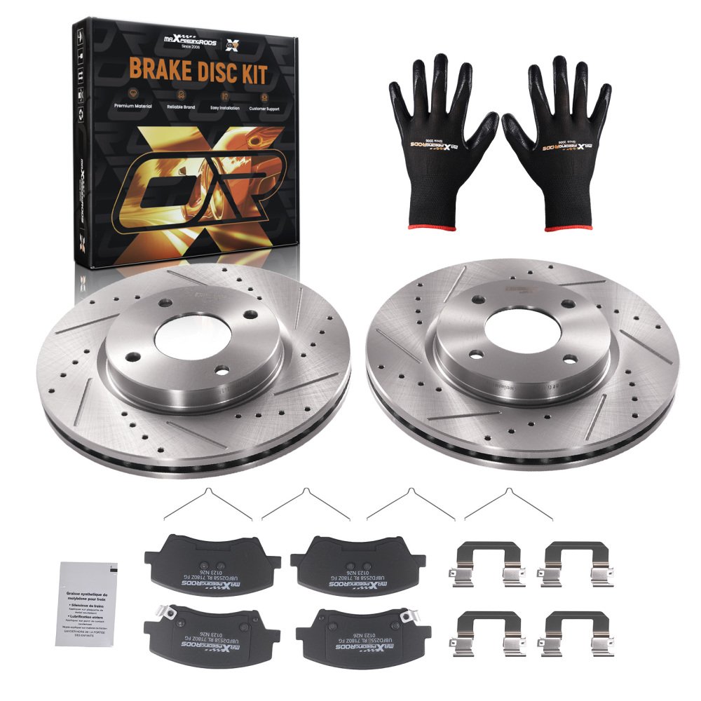 Front Brake Rotors and Pads Set compatible for Hyundai Elantra 2017-2020 1.4L 2.0L S31584