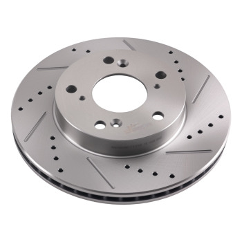 Front Brake Rotors and Pads Set compatible for Honda Civic 2012-2015 DX EX LX EX-L