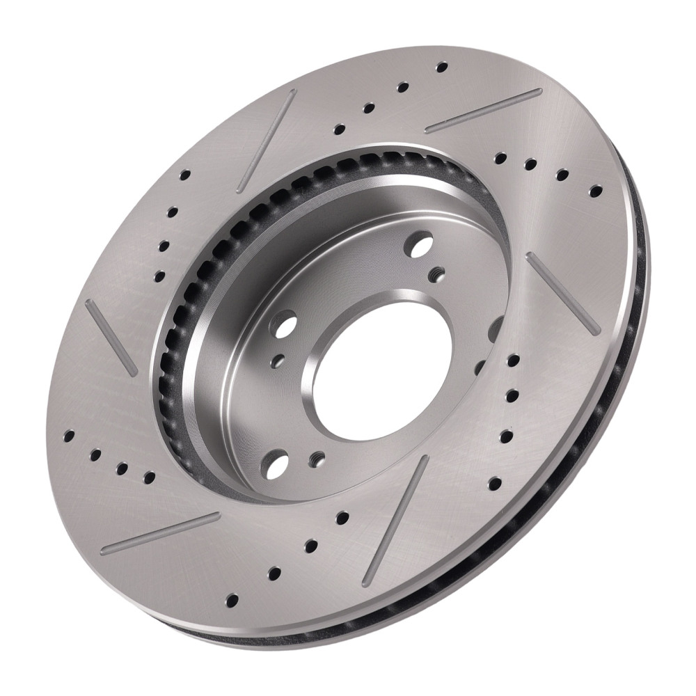 Front Brake Rotors and Pads Set compatible for Honda Civic 2012-2015 DX EX LX EX-L