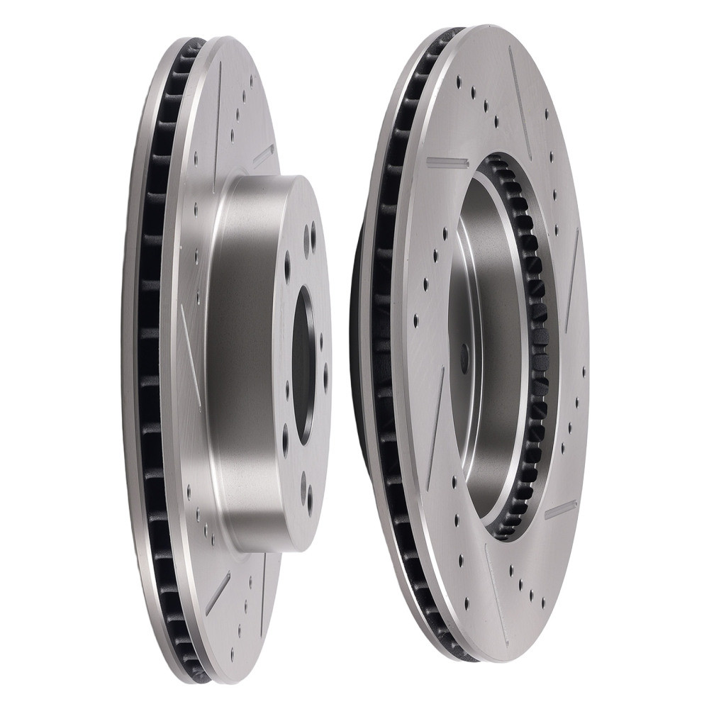 Front Brake Rotors and Pads Set compatible for Honda Civic 2012-2015 DX EX LX EX-L